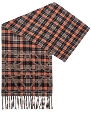 Loewe Tassel Scarf - Brown