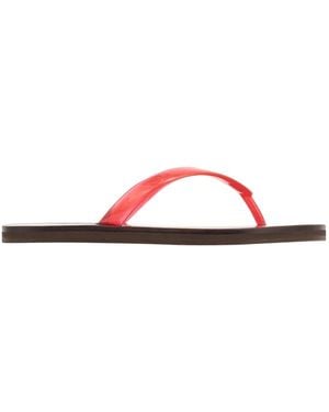 Ancient Greek Sandals Flip-Flops - Red