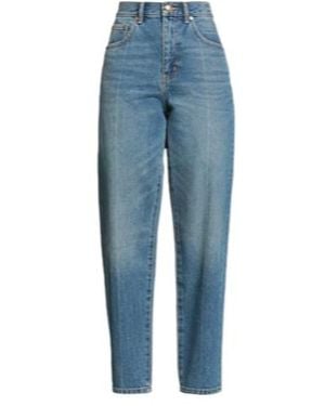 Tory Burch Denim Pants - Blue