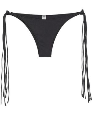 Frankie's Bikinis Tie-Side Bikini - Black