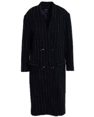 Isabel Marant Striped Double-Breasted Suit - Black