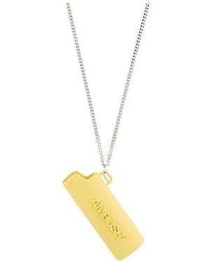 Ambush Lighter Case Necklace - Metallic