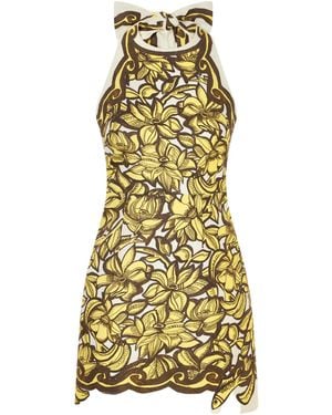 ALÉMAIS Mona Mini Dress - Yellow