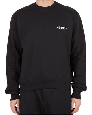 GmbH Screen Print Sweatshirt - Black