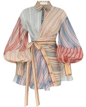 Zimmermann Shirt Dresses - Brown