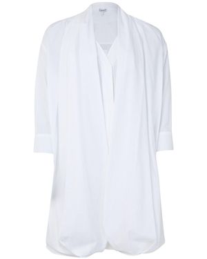 Loewe Draped Mini Dress - White