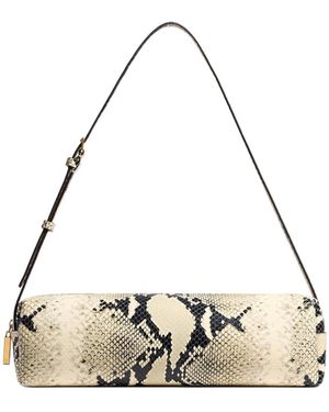 KHAITE Kye Emobossed Shoulder Bag - Metallic