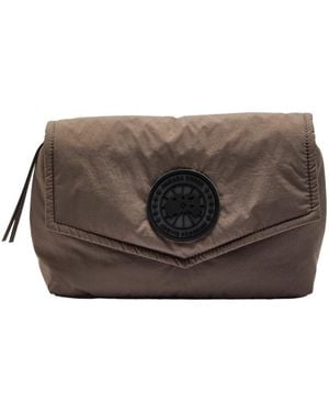 Canada Goose Logo Shell Belt Bag - Brown