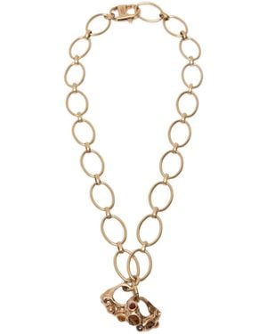 Weekend by Maxmara Wkabermuda Chain Necklace - White