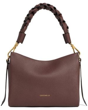 Coccinelle Boheme Small Shoulder Bag - Brown