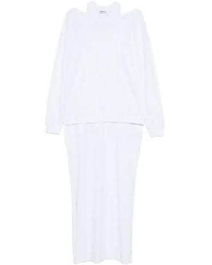 DARKPARK Milla Sleeveless Maxi Dress - White