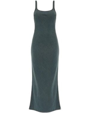 Samsøe & Samsøe Sasunna Side-Split Midi Dress - Green