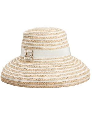 Roger Vivier Tres Vivier Hat - White