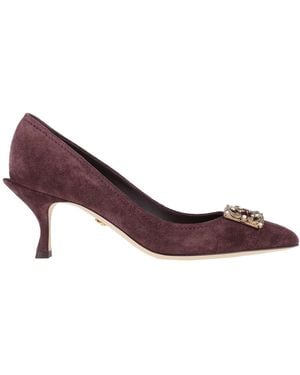 Dolce & Gabbana Solid Colour Courts - Purple