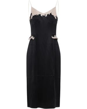 ワンピース PRADA DRESS (23A00SOOO15E4 F0036) Prada - Cady mini dress black - The Corner