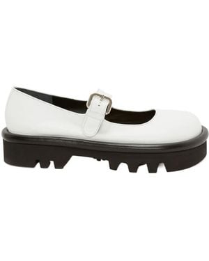 JW Anderson Leather Chunky Mary Janes - Multicolour