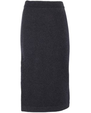 Alberta Ferretti Knitted Skirt - Blue