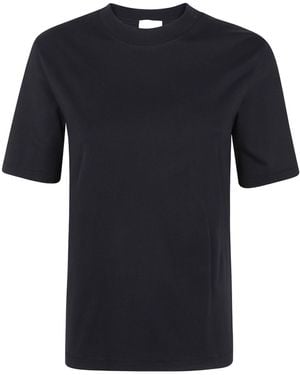 Filippa K Mock Neck Tee - Black