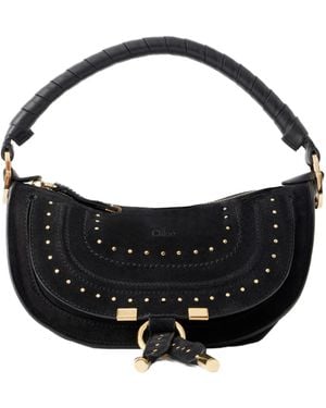 Chloé Marcie Mini Shoulder Bag - Black