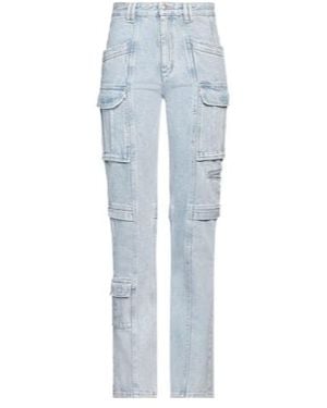 Isabel Marant Denim Trousers - Blue