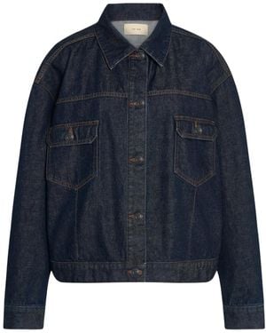 The Row Long-Sleeved Denim Jacket - Blue