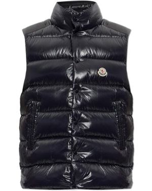 Moncler Tibb Quilted Down Vest - Blue