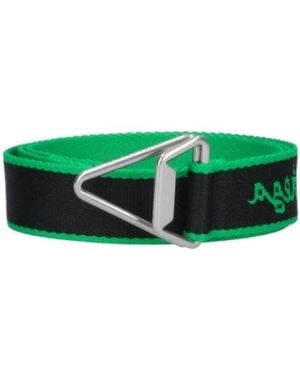 Bottega Veneta Triangle Buckle Belt - Green