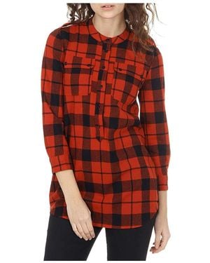Burberry Chequered Casual Blouse