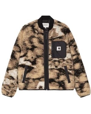 Carhartt Zip-Up Janet Fleece Jacket - Brown