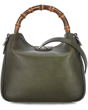 Gucci Diana Small Shoulder Bag - Green