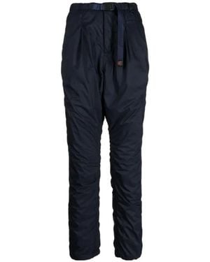 Undercover X Nonnative Logo-Tag Elasticated Waistband Pants - Blue