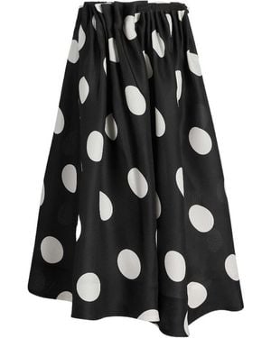 KHAITE Riley Skirt - Black