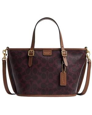 COACH Taxi Tote Bag 21 - Brown