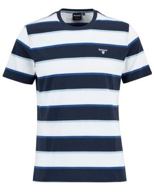 Barbour Meldon Striped T-Shirt - Blue