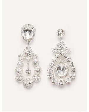Magda Butrym Crystal Earrings - White