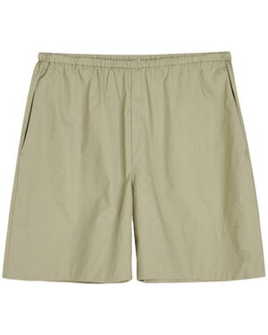 By Malene Birger Siona Elastic-Waist Shorts - Green