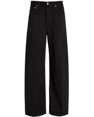 Citizens of Humanity Ayla Wide-Leg Jeans - Black