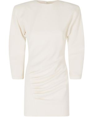 ANDAMANE Long-Sleeved Dress - White