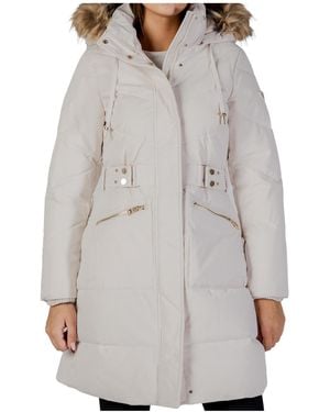 Guess Long-Sleeved Down Jacket - Gray
