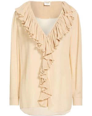 Saint Laurent Silk Shirts Blouses - Natural
