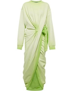 Y. Project Gradient Long-Sleeved Dress - Green