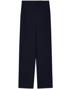Emporio Armani Twill Casual Pants - Blue