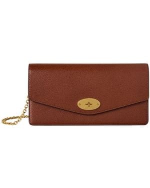 Mulberry Darley Clutch Bag - Brown
