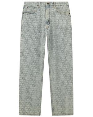Emporio Armani Logo-Patch Jeans - Grey