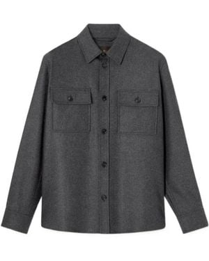 Loro Piana Jim Overshirt - Gray