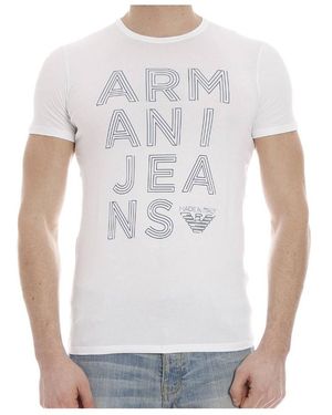 Armani Jeans Print T-Shirt - White