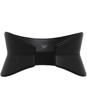 Alaïa Flex Bustier Belt - Black