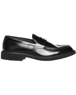 Doucal's Penny Loafers - Black