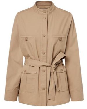 Yves Salomon Lightweight Cotton Jacket - Natural