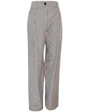 Brunello Cucinelli Casual Pants With Belt Loops - Gray